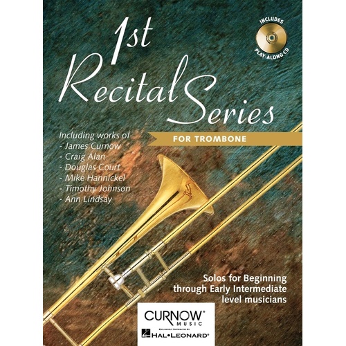 First Recital Series Book/CD Trombone (Softcover Book/CD)