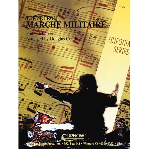 Curnow Concert Band - Theme From Marche Militaire 1 (Music Score/Parts)