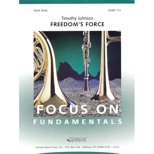 Curnow Concert Band - Freedoms Force 1.5 (Music Score/Parts)