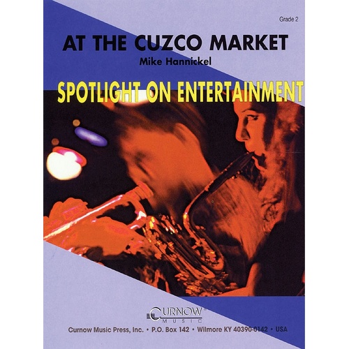 Curnow Concert Band - At The Cuzco Market 2 (Music Score/Parts)