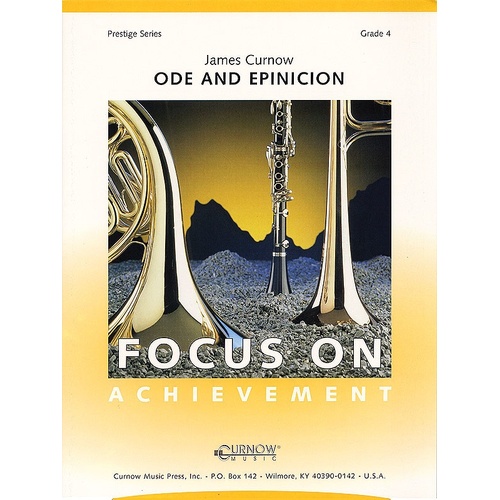 Curnow Concert Band - Ode and Epinicion 4 (Music Score/Parts)