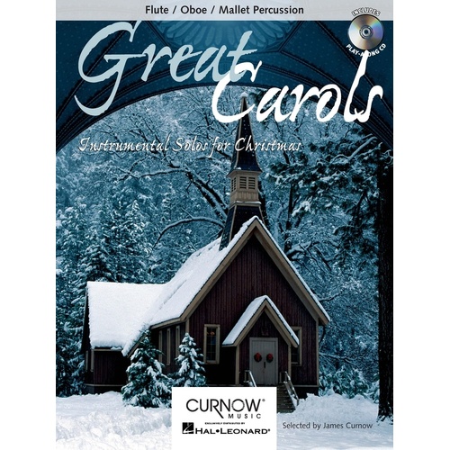 Great Carols Flute Oboe Mallet Percussion Book/CD (Softcover Book/CD)