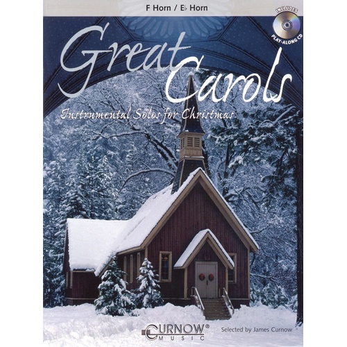 Great Carols F Horn Eb Horn Book/CD (Softcover Book/CD)