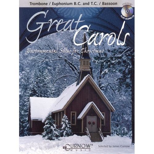 Great Carols Trom Euphonium Tc/Bc Bassoon Book/CD (Softcover Book/CD)