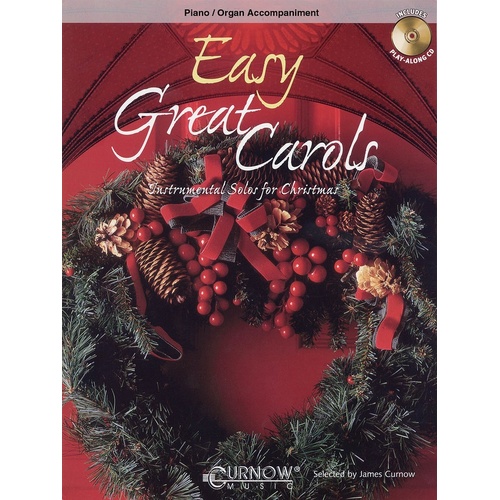 Easy Great Carols Piano Accomp (No CD) (Softcover Book)