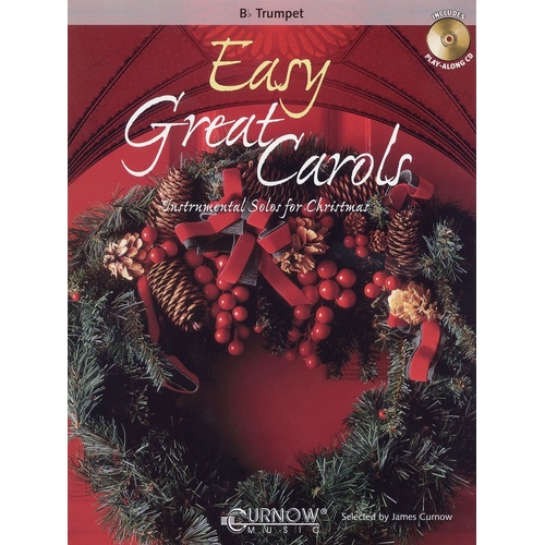 Easy Great Carols Trumpet Book/CD (Softcover Book/CD)