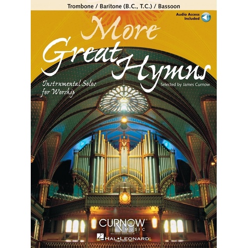 More Great Hymns Trom Bc Bassoon Euphonium Book/CD (Softcover Book/CD)
