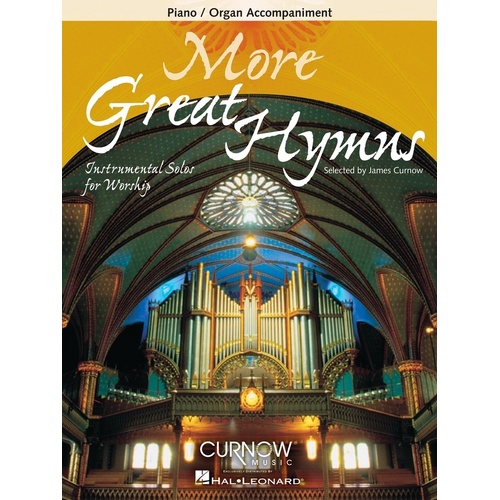 More Great Hymns Piano Acc No CD (Softcover Book)
