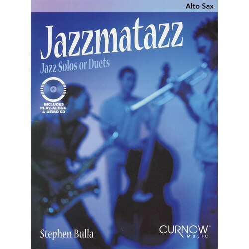 Jazzmatazz Solos Or Duets Book/CD Alto Sax (Softcover Book/CD)
