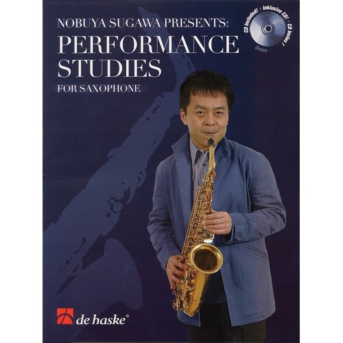 NOBUYA SUGAWA PERFORMANCE STUDIES Book/CD