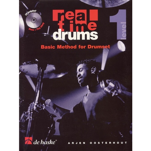 Real Time Drums 1 Book/CD