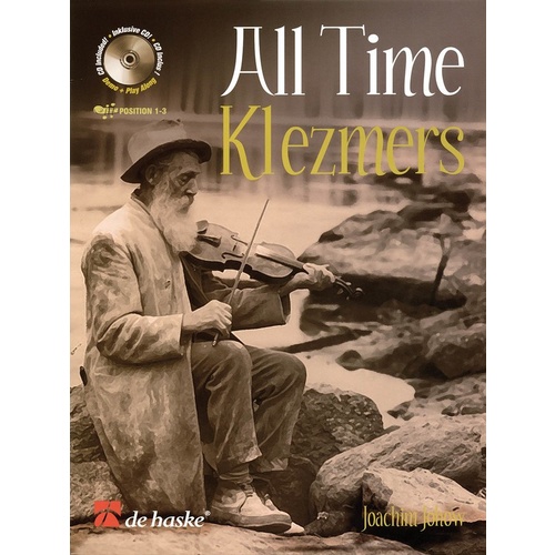 ALL TIME KLEZMERS VIOLIN Book/CD