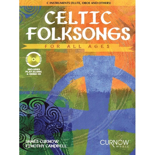 Celtic Folksongs For All Ages Book/CD C Edition