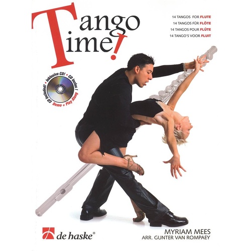 Tango Time Flute Book/CD Flute