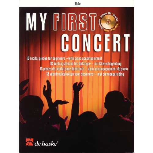 My First Concert Flute Easy Book/CD