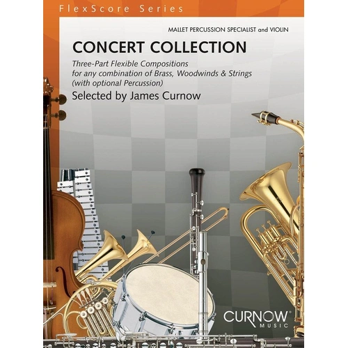 Concert Collection Flexible Band Mallet Percussion and Violin Music Score