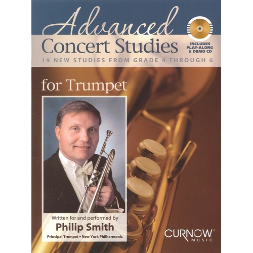 Advanced Concert Studies Trumpet Book/CD (Softcover Book/CD)