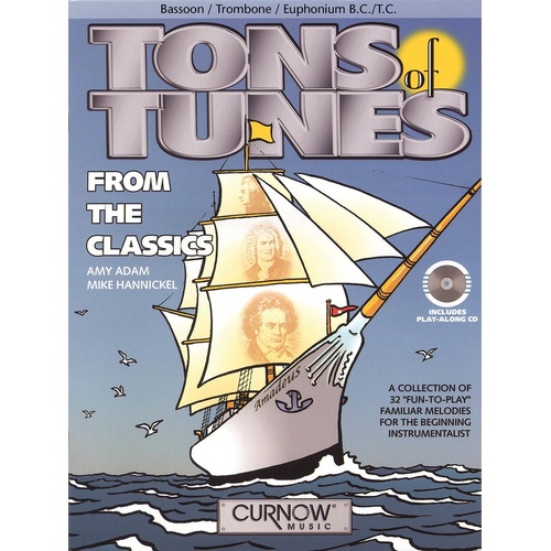Tons Of Tunes From The Classics Book/CD Trom/Bassoon (Softcover Book/CD)