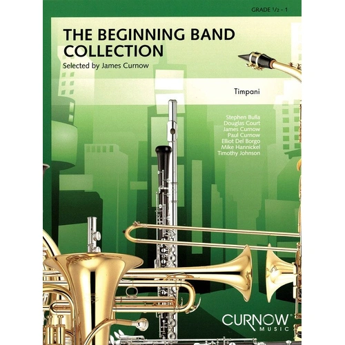 Beginning Band Collection Timpani CB1 by Curnow Music, Tuned Percussion, 16 Pages, Grade 0.5