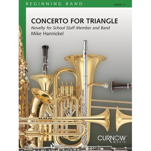 Curnow Concert Band - Concerto For Triangle 0.5 (Music Score/Parts)