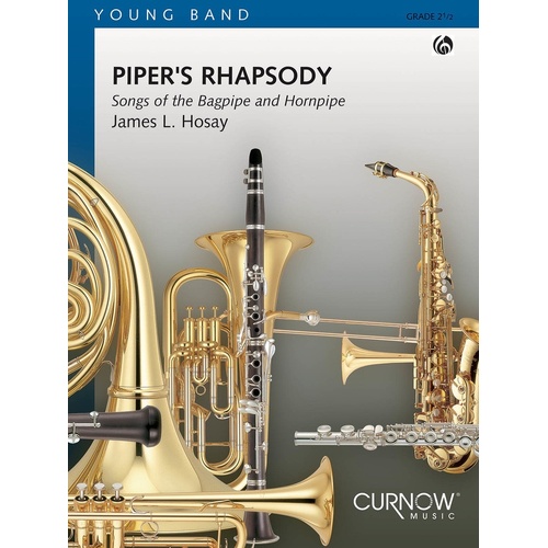 Curnow Concert Band - Pipers Rhapsody 2.5 (Music Score/Parts)