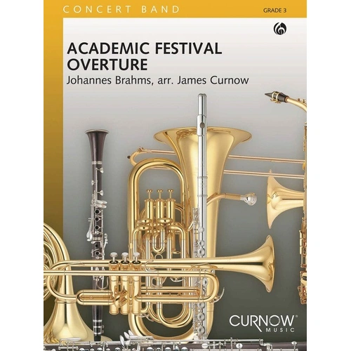Academic Festival Overture for Concert Band - Curnow Music Series CUCB3
