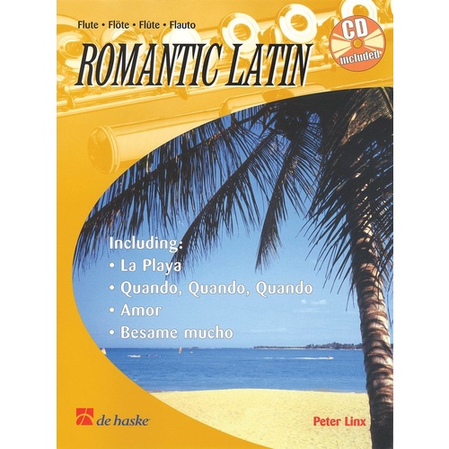 ROMANTIC LATIN Flute Book/CD