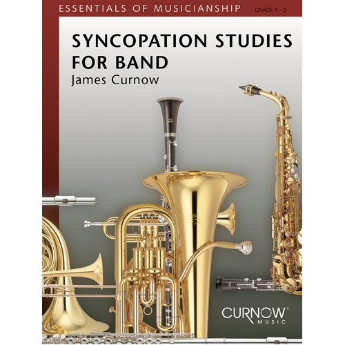 Curnow Concert Band - Syncopation Studies For Band  (Music Score/Parts)