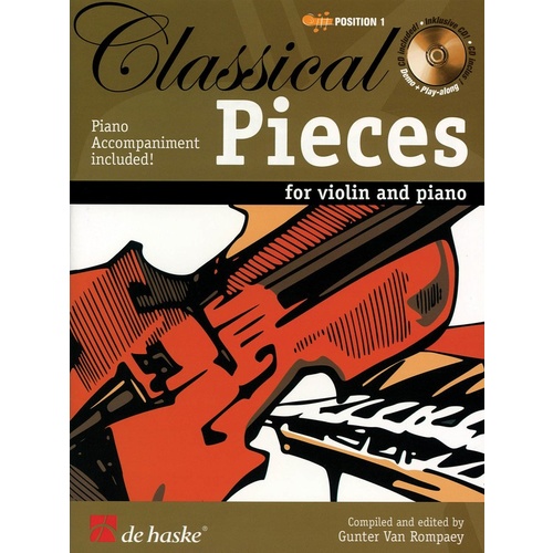 Classical PIECES 1st POSTIONS Book/CD