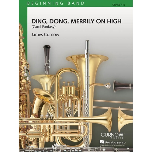 Curnow Concert Band - Ding Dong Merrily On High 1.5 (Music Score/Parts)