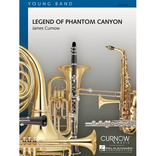 Curnow Concert Band - Legend Of Phantom Canyon 2 Score Only (Music Score)