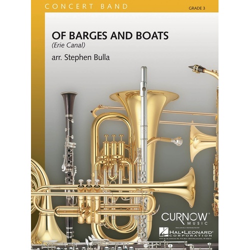 Curnow Concert Band - Of Barges And Boats 3 Score Only (Music Score)