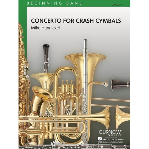 Curnow Concert Band - Concerto For Crash Cymbals 0.5 Score Only (Music Score)