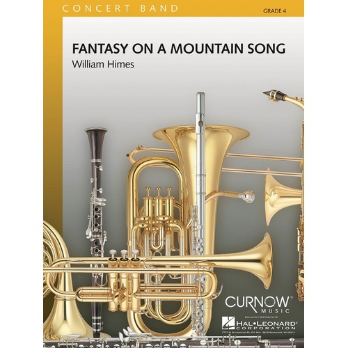 Curnow Concert Band - Fantasy On A Mountain Song 4 Score Only (Music Score)