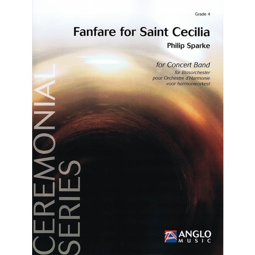 Fanfare For Saint Cecilia Dhcb4 Score Only
