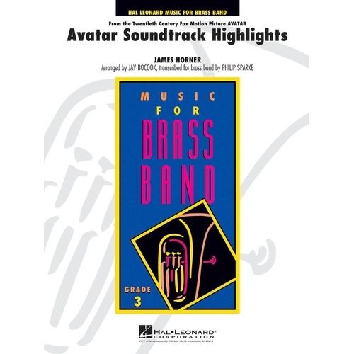 Avatar Soundtrack Highlights Bb3 Score/Parts
