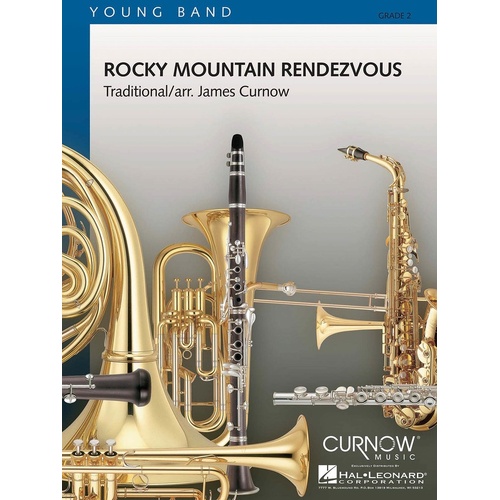 Curnow Concert Band - Rocky Mt Rendezvous 2 Score Only (Music Score/Parts)