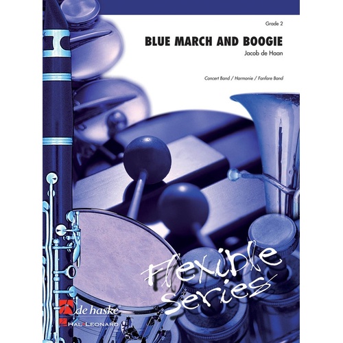 Blue March And Boogie Dh Flex Concert Band 2 Score/Parts