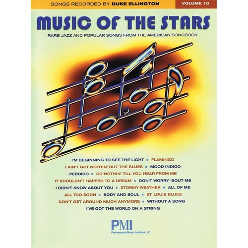 Music Of The Stars Vol 10 Duke Ellington PVG (O/P) (Softcover Book)