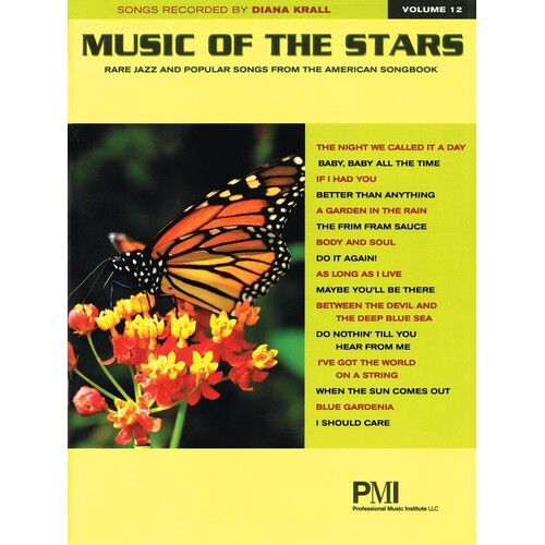 Music Of The Stars Vol 12 Diana Krall PVG (Softcover Book)