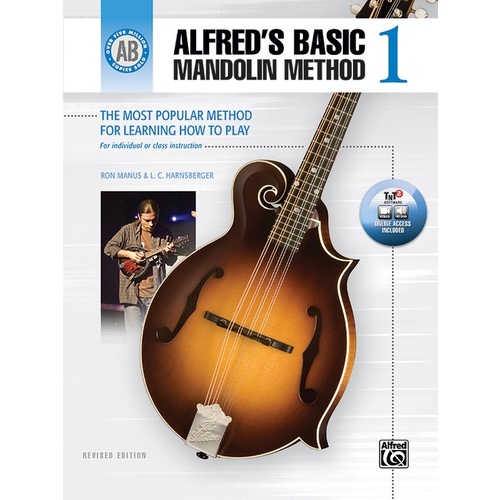 Alfred's Basic Mandolin Method 1 Book