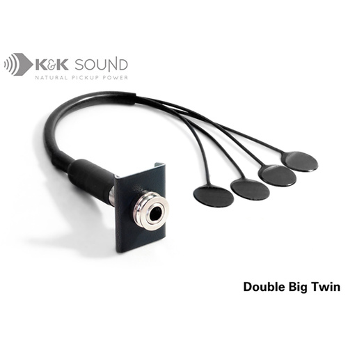 K&K Double Big Twin Bass Pickup