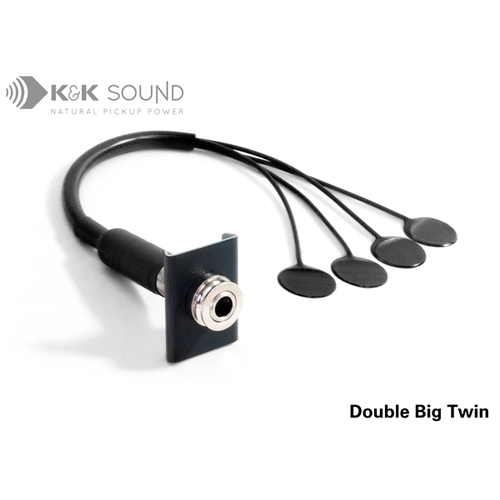 K&K Double Big Twin - Double Bass Pickup