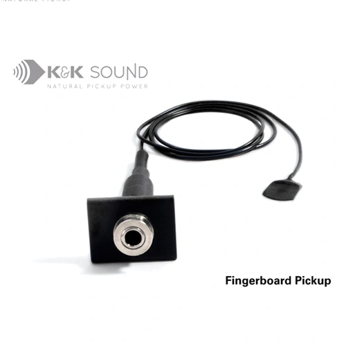 K&K Upright Bass Fingerboard Pickup with Preamp and Adhesive Tape