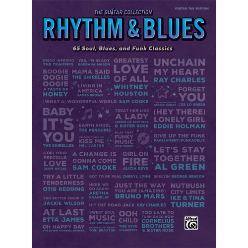 Guitar Collection Rhythm & Blues Guitar Tab