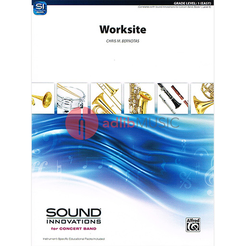 Worksite Concert Band Sheet Music Grade 1