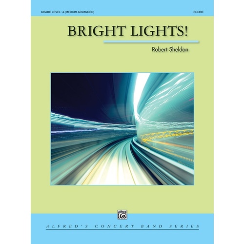 Bright Lights Concert Band Sheet Music Grade 4