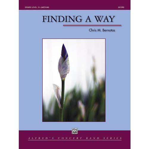 Finding A Way Concert Band Gr 3.5