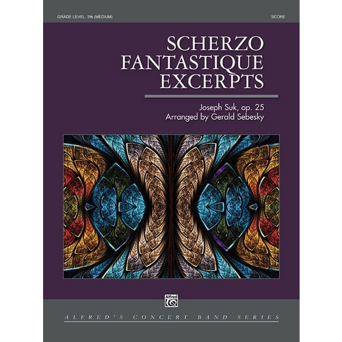 Scherzo Fantastique Excerpts Op 25 Concert Band Sheet Music Grade 3.5