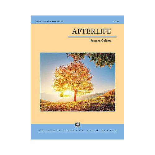 Afterlife Concert Band Sheet Music by Rossano Galante - Alfred Music Score/Parts Gr 4